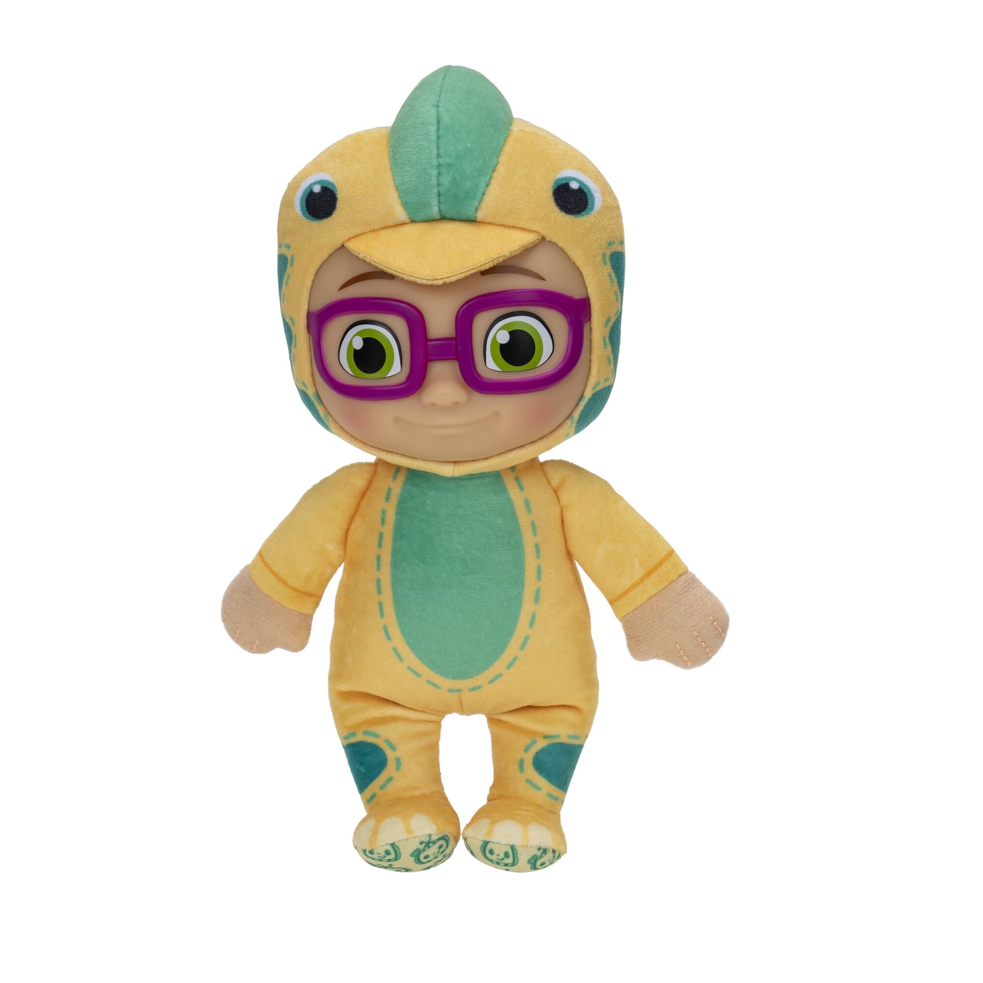 CoComelon Bella Dino Plush,  Adorable 8 Inch Dinosaur Toy Plush for Preschoolers
