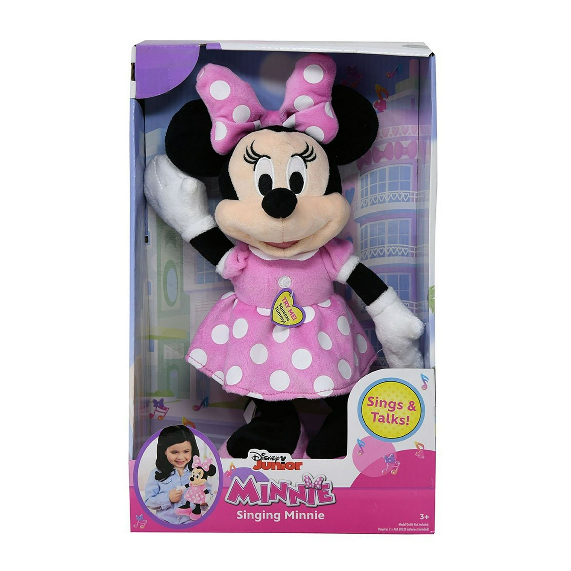 Disney Minnie Mouse Plush - Happy Helpers 12" Singing Doll