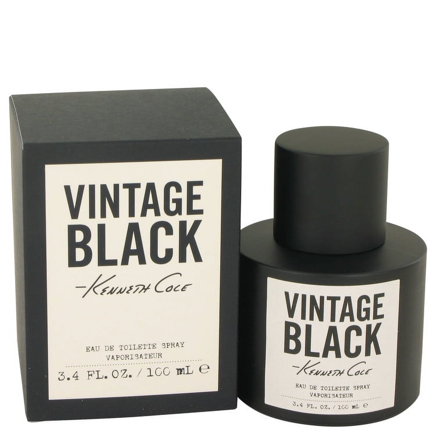 Kenneth Cole Vintage Black by Kenneth Cole Eau De Toilette Spray 3.4 oz For Men