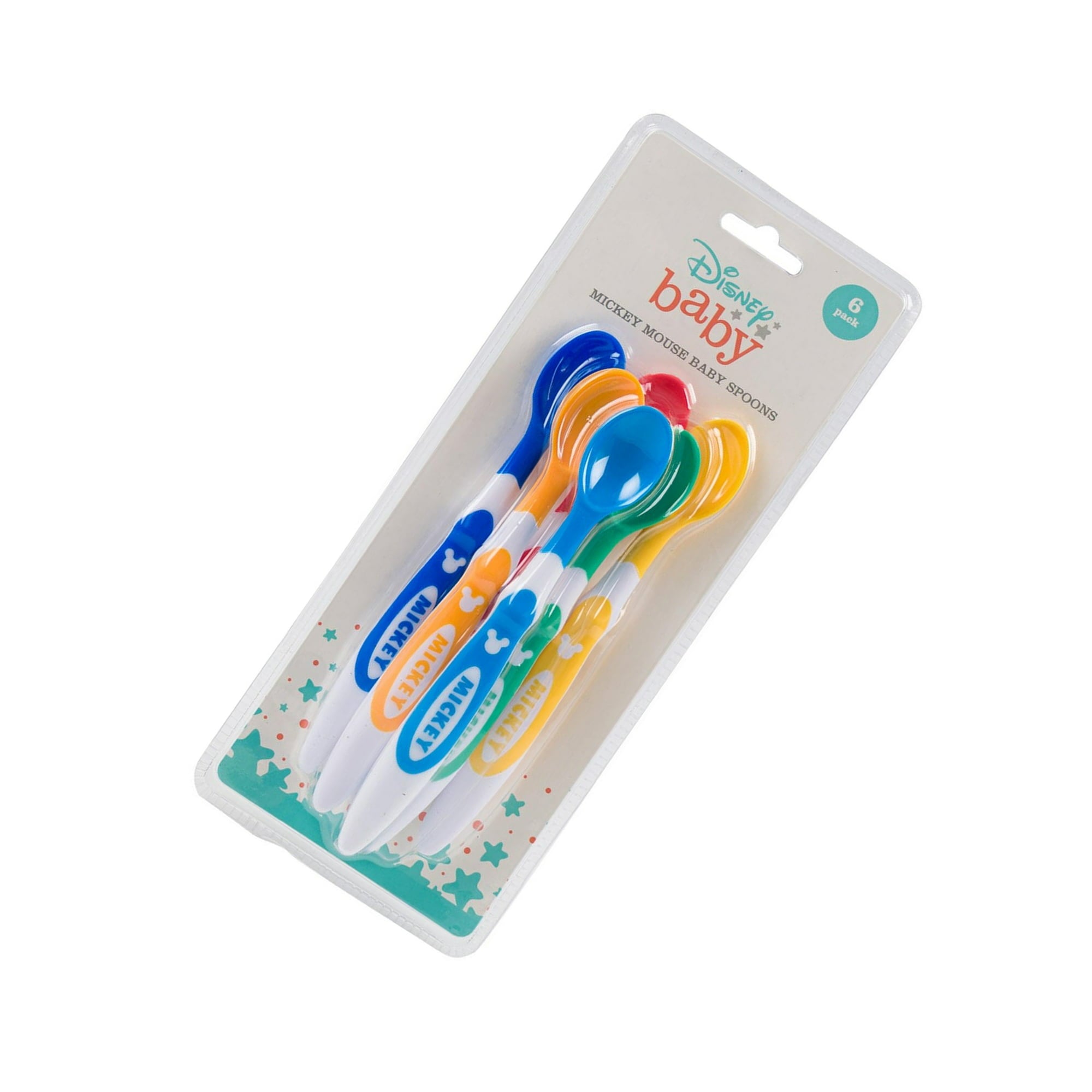 Disney Baby 6-Pack Mickey Mouse Multicolor Spoon Set