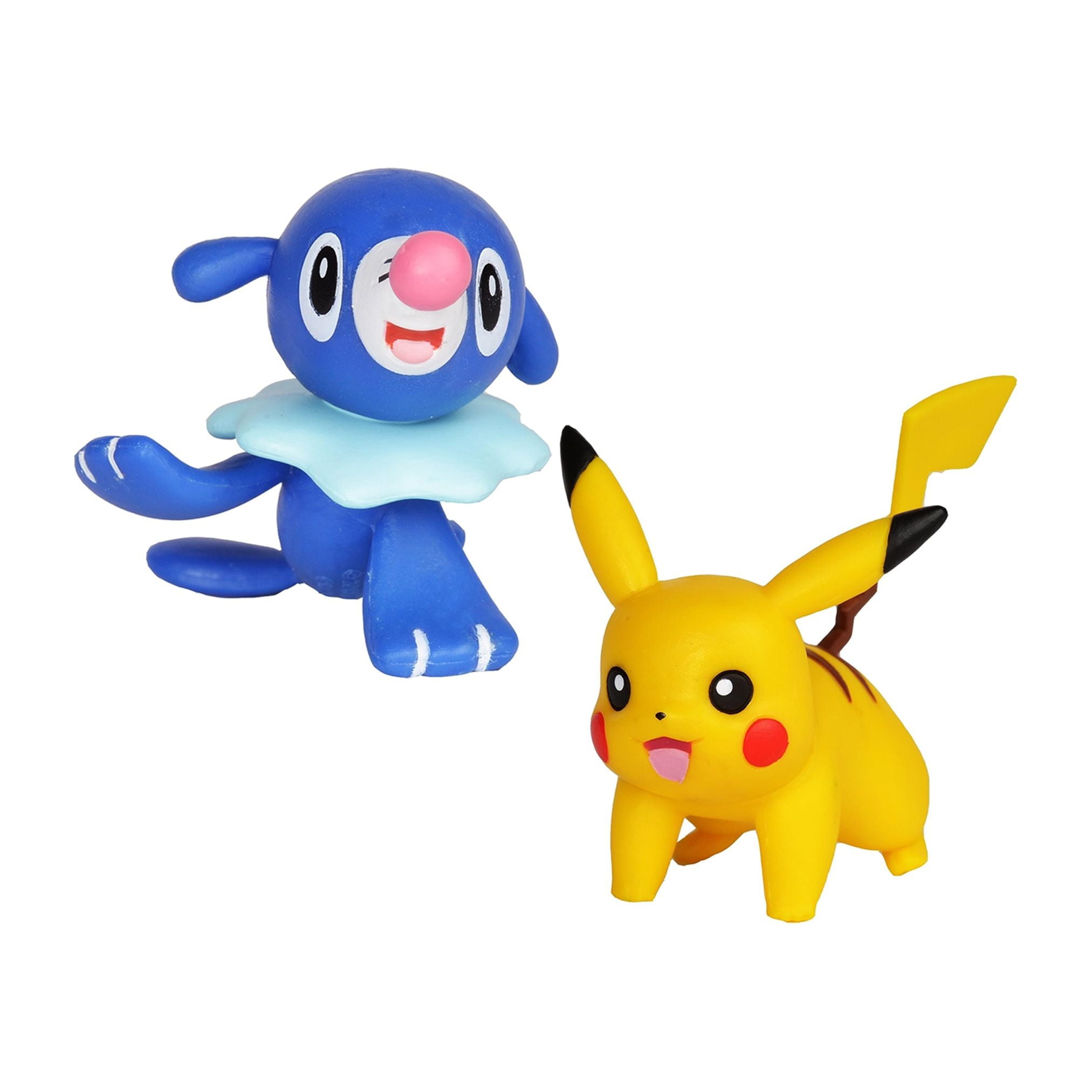 Pokemon Series 1 Pikachu & Popplio Articulated Battle Mini Action Figures