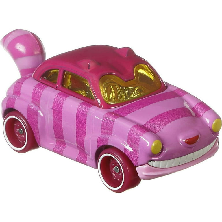 Disney 100 Edition Hot Wheels Character Car, Cheshire Cat, Scale 1:64, Perfect For Ages 3 Years & Up