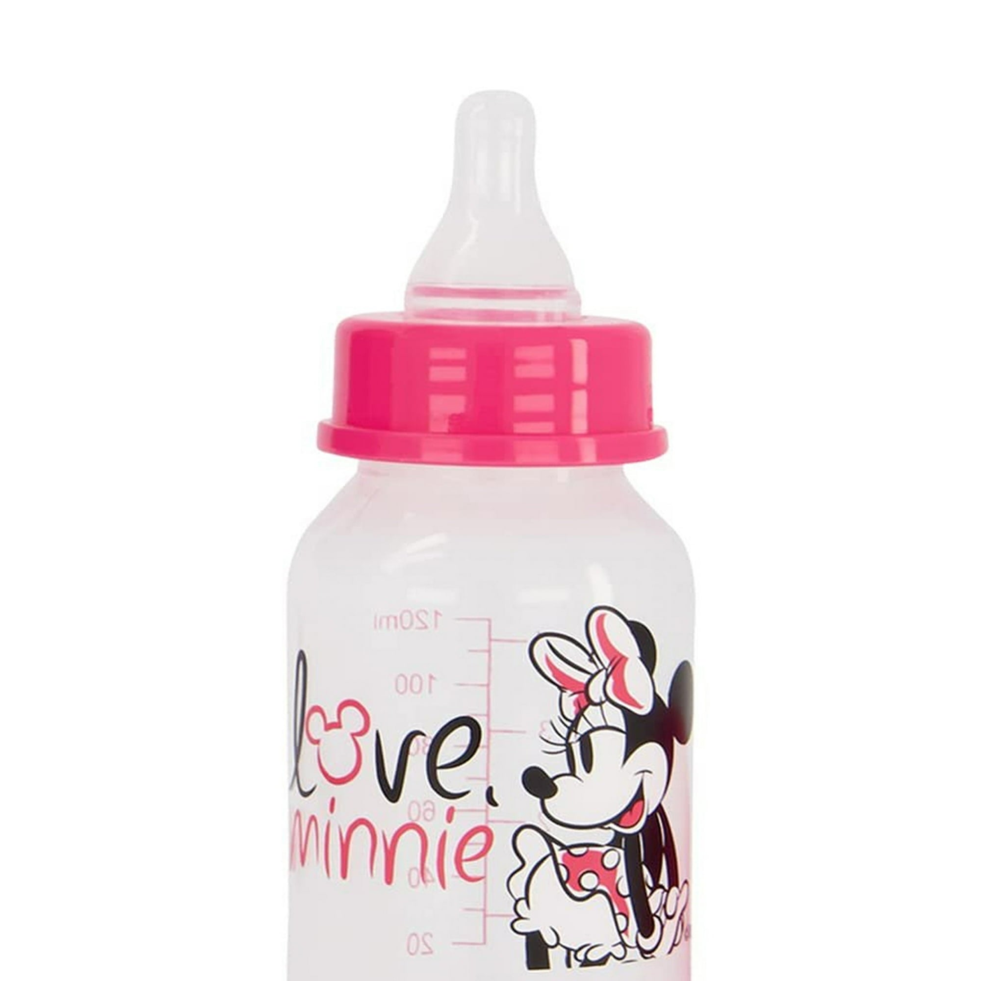 Disney Baby Minnie Mouse Love, Minnie 5 oz Baby Bottle