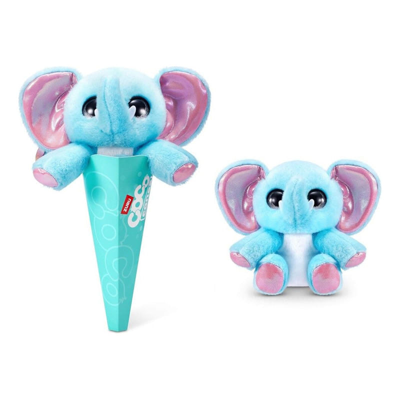Coco Cones Surprise Original Series Lulu Animal Plush Toy by ZURU