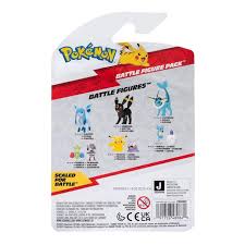 Pokemon Battle Pack Figures 2-3" 2 Pack - Pikachu And Goomy